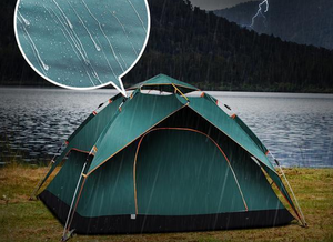 Are tents safe places during lightning strikes?