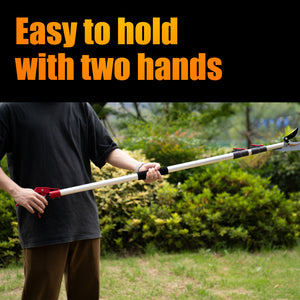 FLORA GUARD 4.6-10ft Extendable Tree Pruner for Cutting up to 1" Diameter
