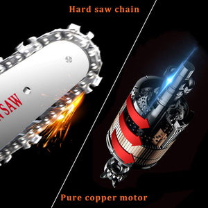 4-Inch Cordless Electric Portable Chainsaw