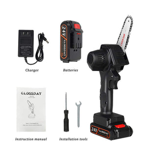 4-Inch Cordless Electric Portable Chainsaw