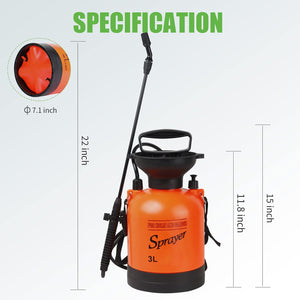 Pump Sprayer - 0.8-Gallon