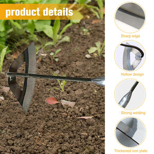 Steel Hardened Hollow Hoe