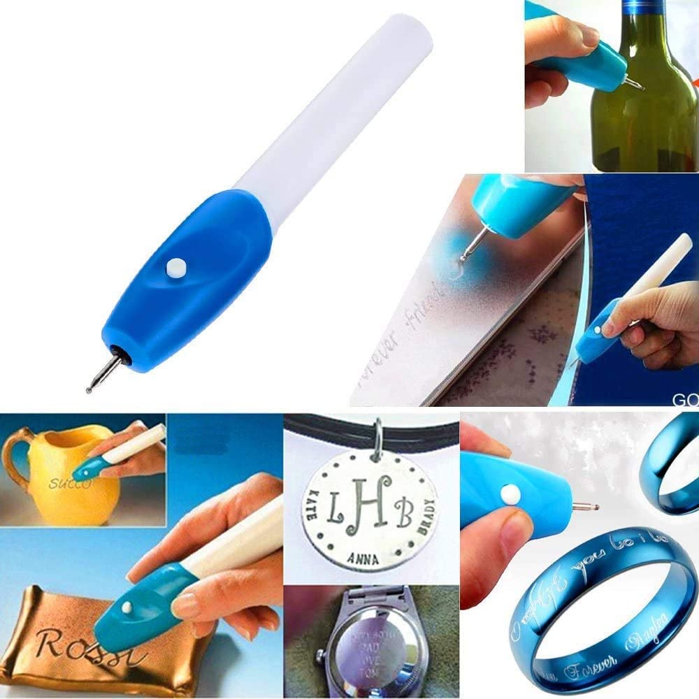 Electric Engraver Handheld Engraving Written Pen Carve Metal Glass Wood  Plastic