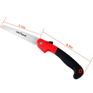 Folding Hand Saw - Red